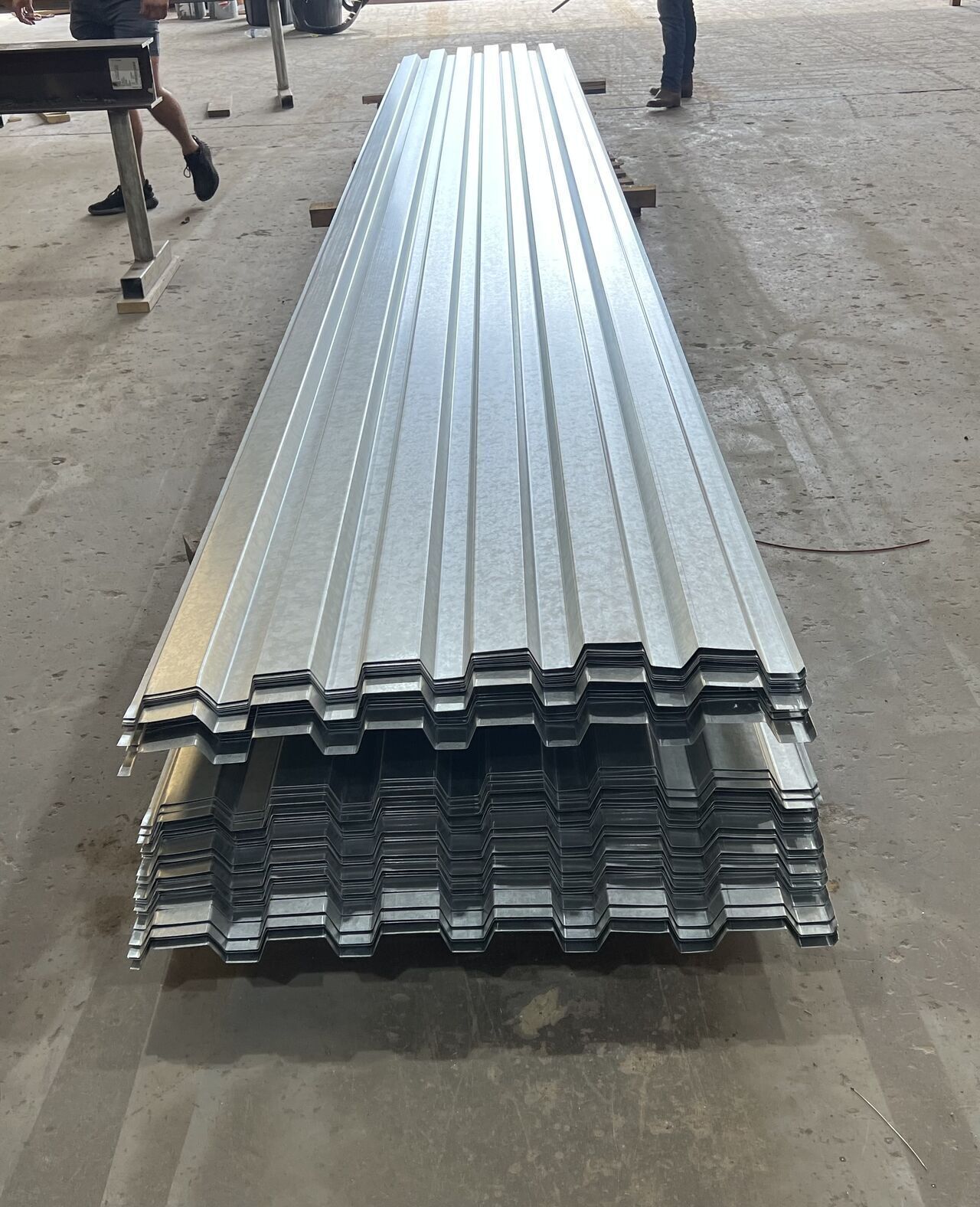 beton altı trapez sac
